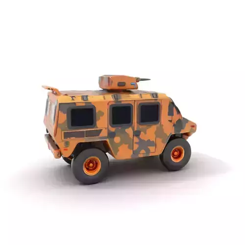 Camouflage Armored Vehicle model pack
