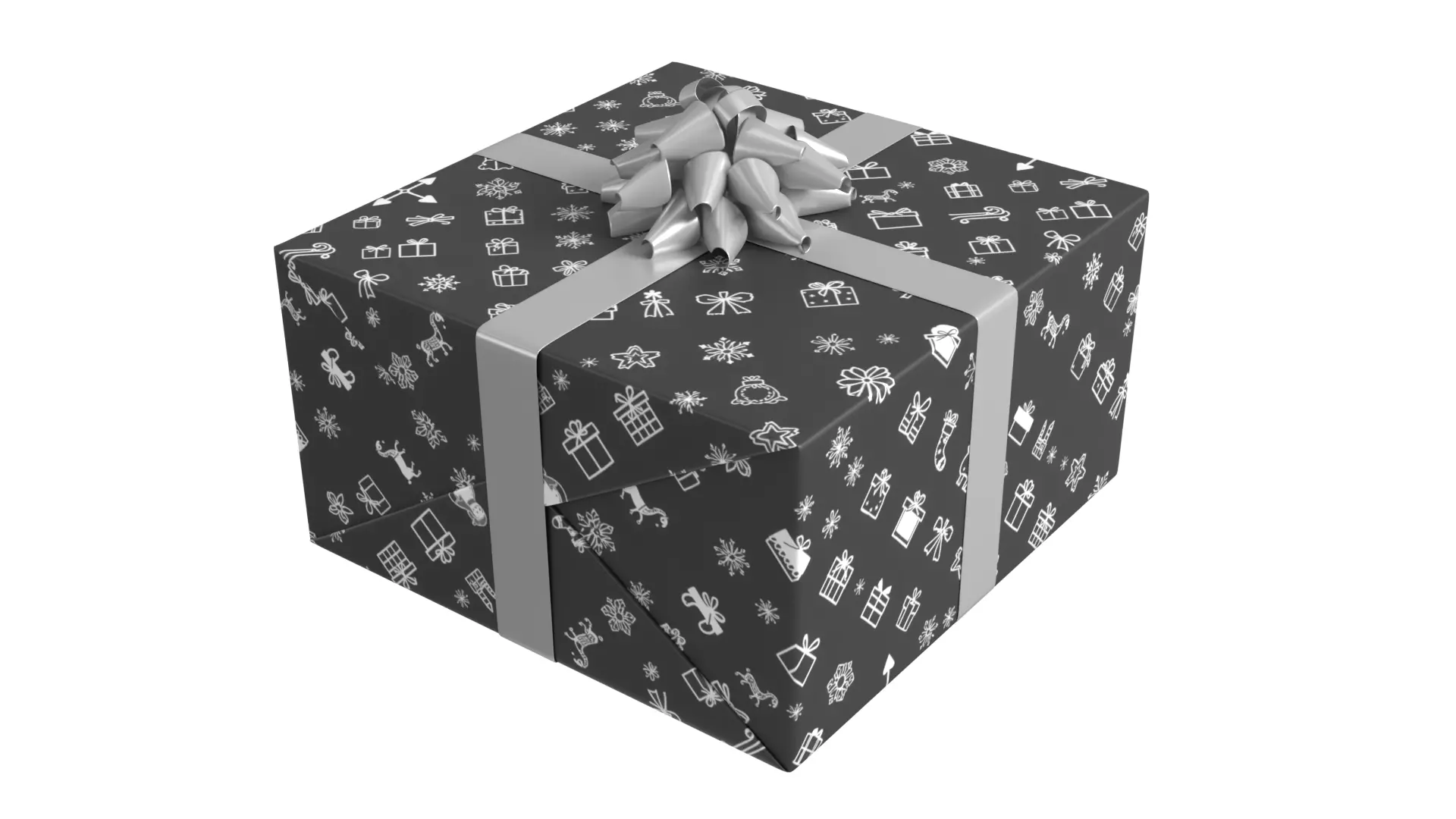 Christmas Present PBR 03 3D model
