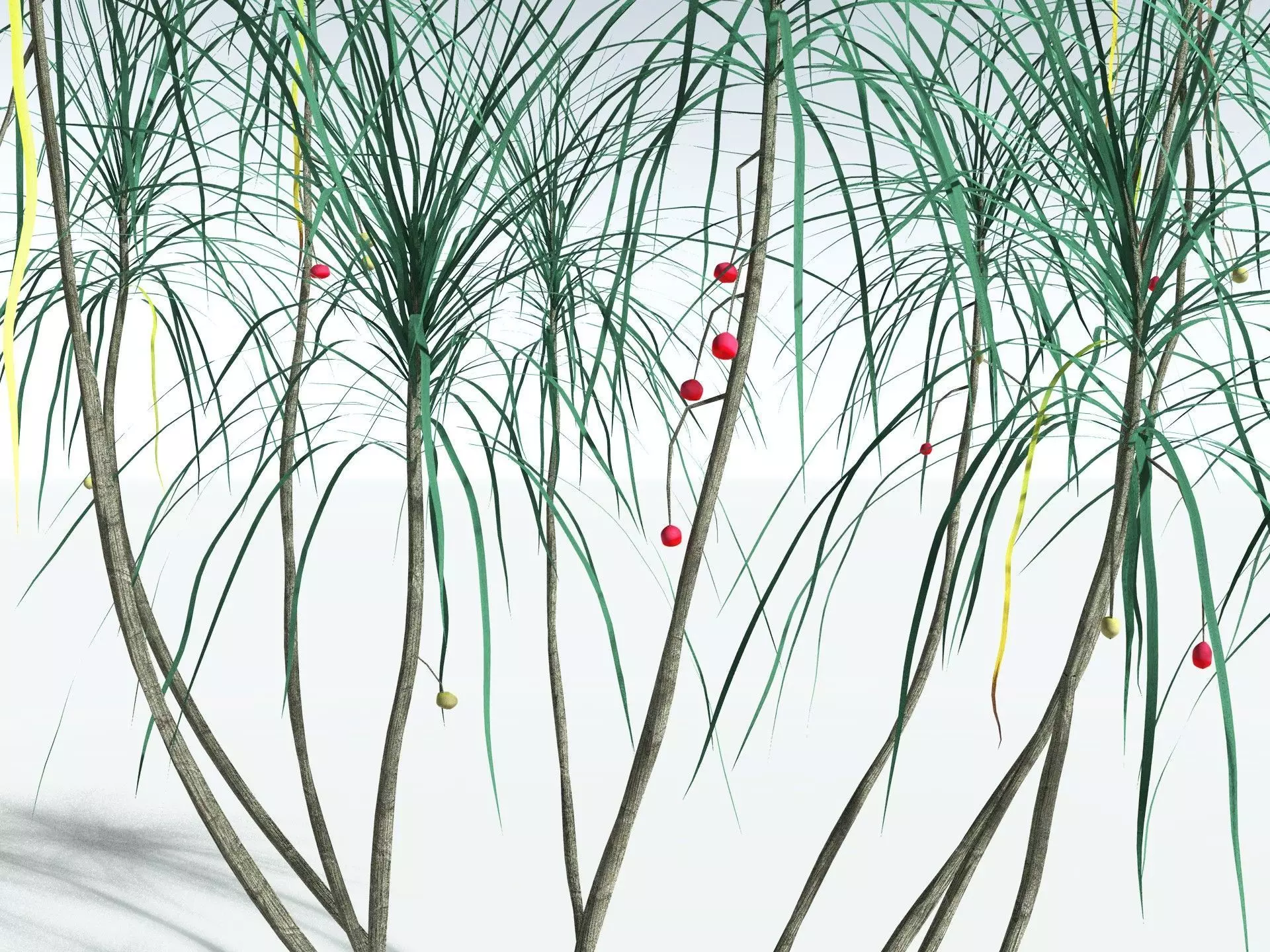 EVERYPlant Scrub Breadfruit LowPoly Low-poly 3D model_39