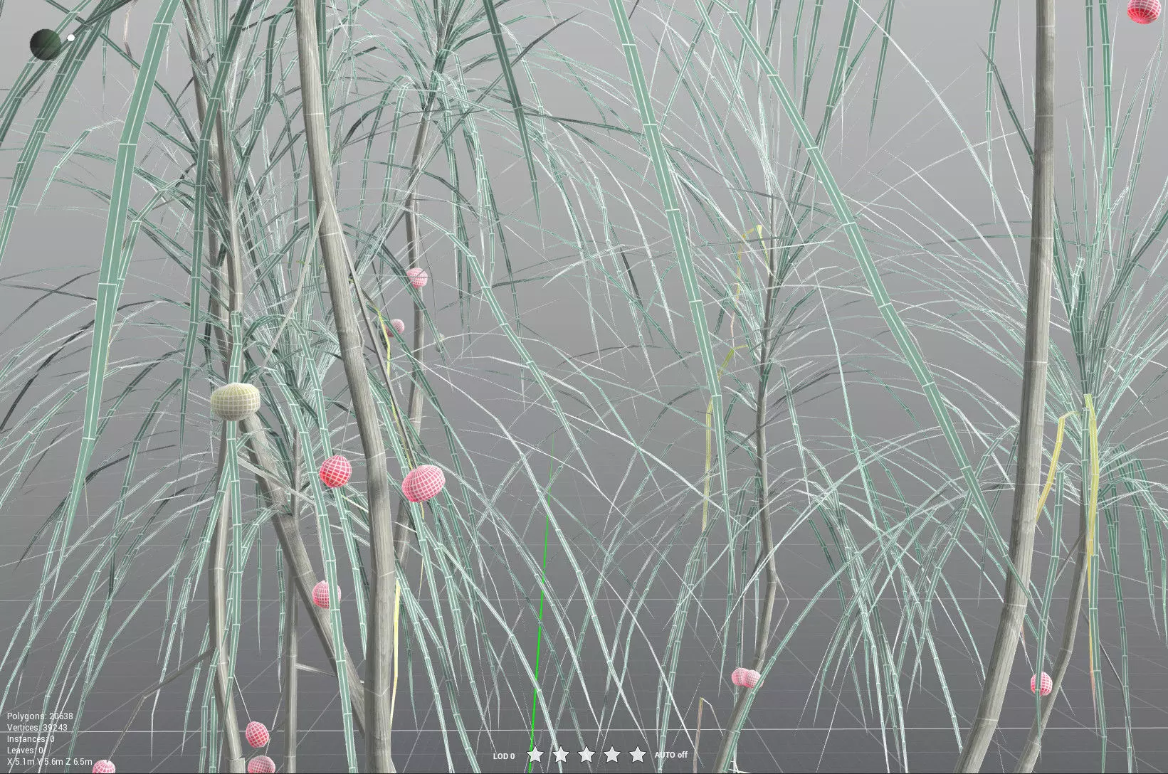 EVERYPlant Scrub Breadfruit LowPoly Low-poly 3D model_41