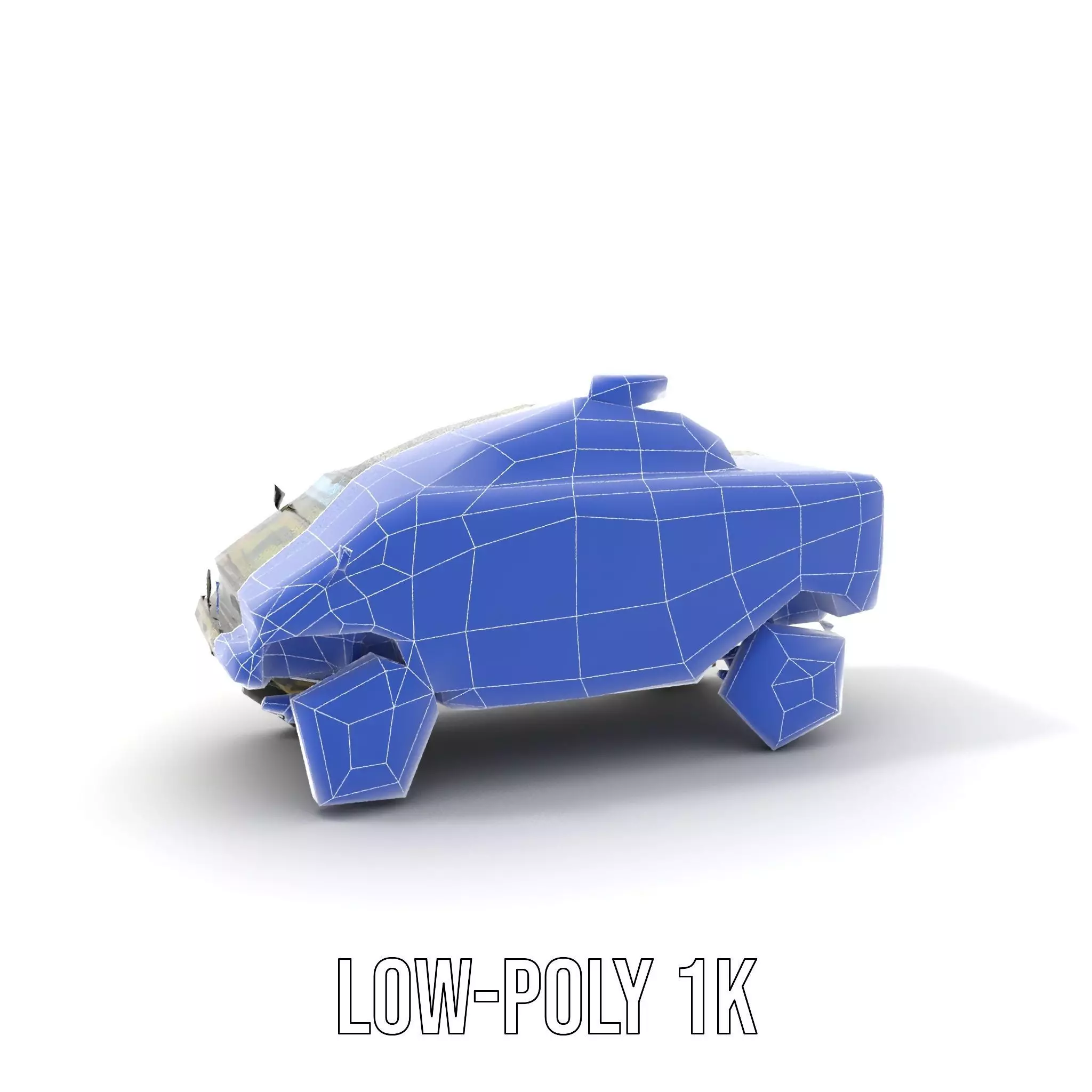 Camouflage Armored Vehicle model pack Low-poly 3D model_15