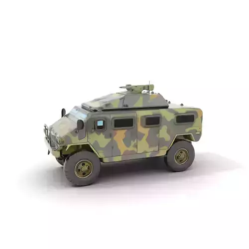 Camouflage Armored Vehicle model pack