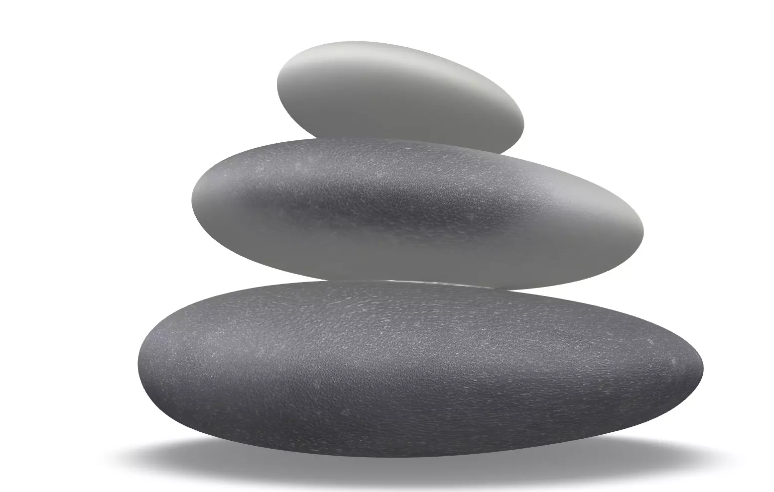 Mini Zen Garden 3D Model Pack  8  Props Low-poly 3D model_12