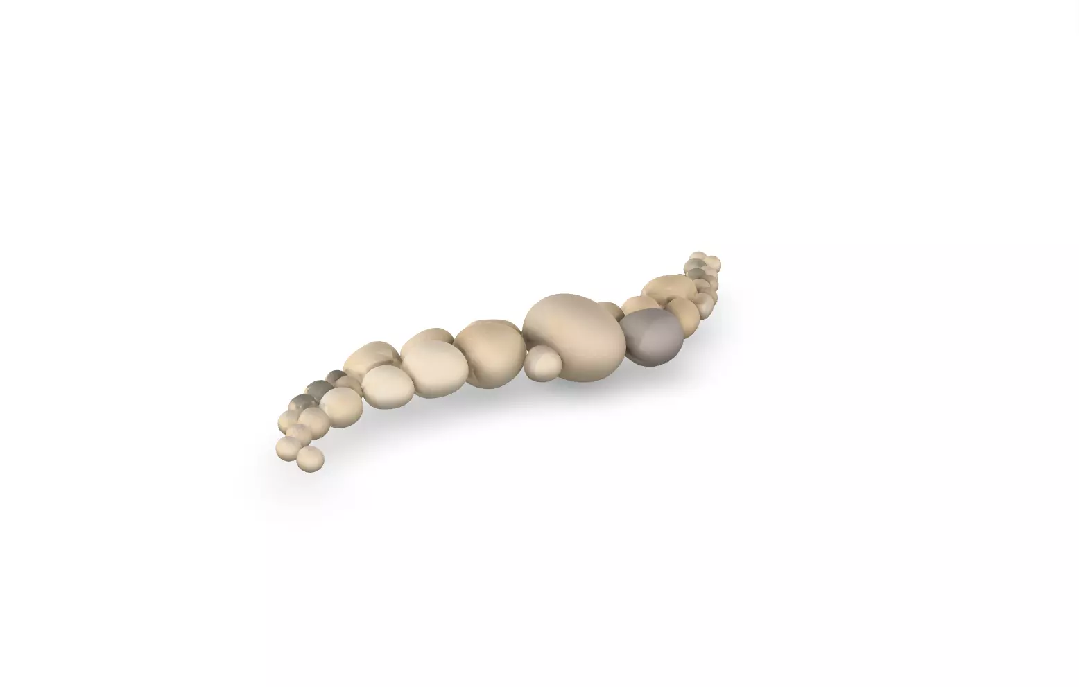 Mini Zen Garden 3D Model Pack  8  Props Low-poly 3D model_14