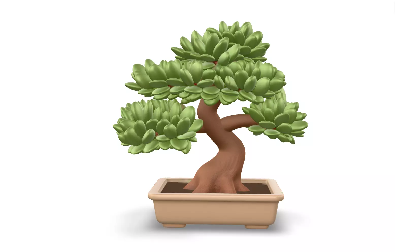 Mini Zen Garden 3D Model Pack  8  Props Low-poly 3D model_7