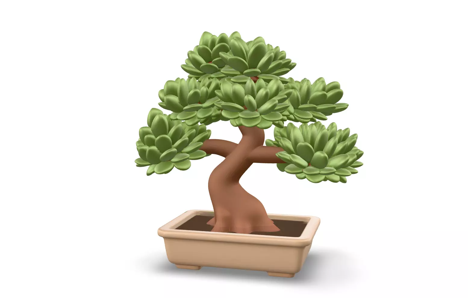 Mini Zen Garden 3D Model Pack  8  Props Low-poly 3D model_9