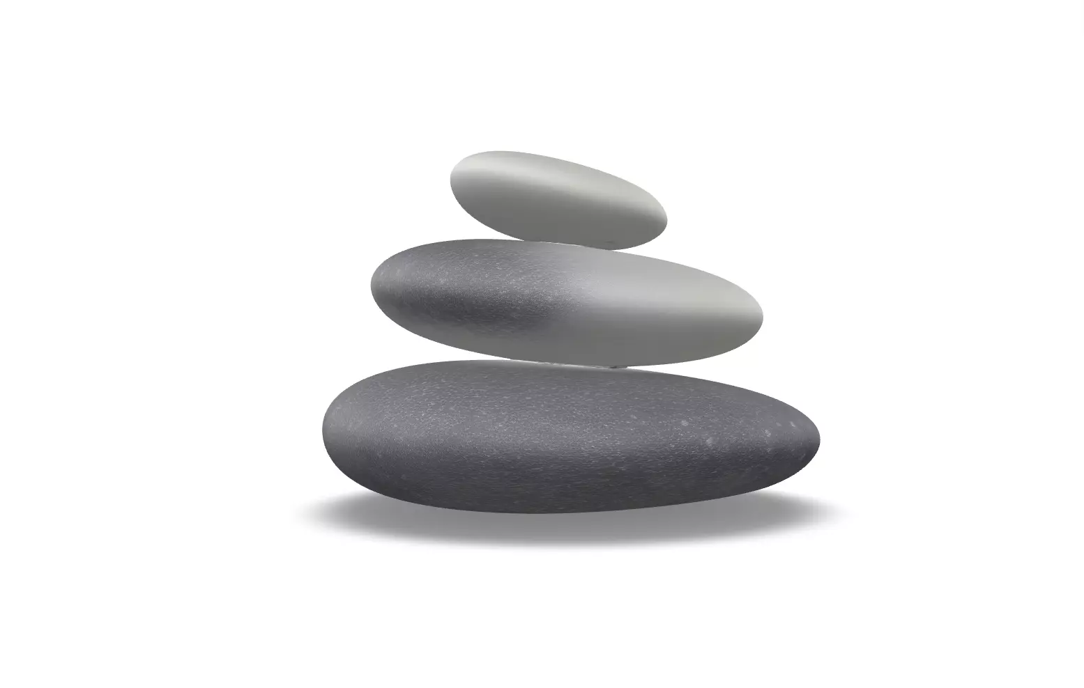 Mini Zen Garden 3D Model Pack  8  Props Low-poly 3D model_10