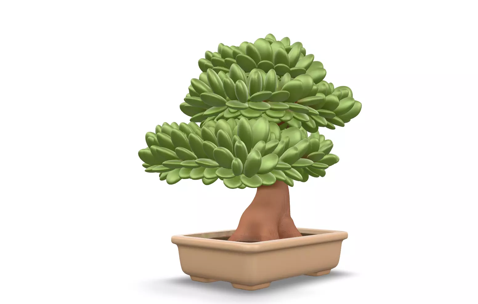 Mini Zen Garden 3D Model Pack  8  Props Low-poly 3D model_6