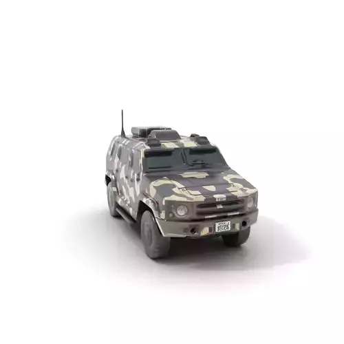 Camouflage Armored Vehicle model pack
