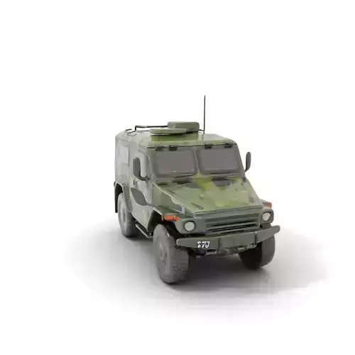 Camouflage Armored Vehicle model pack