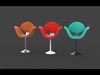 Little Tulip Chair 3D model_1