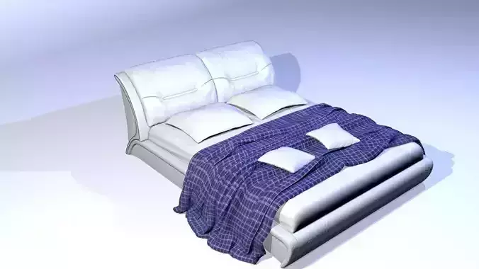 Bed classic style for interior use