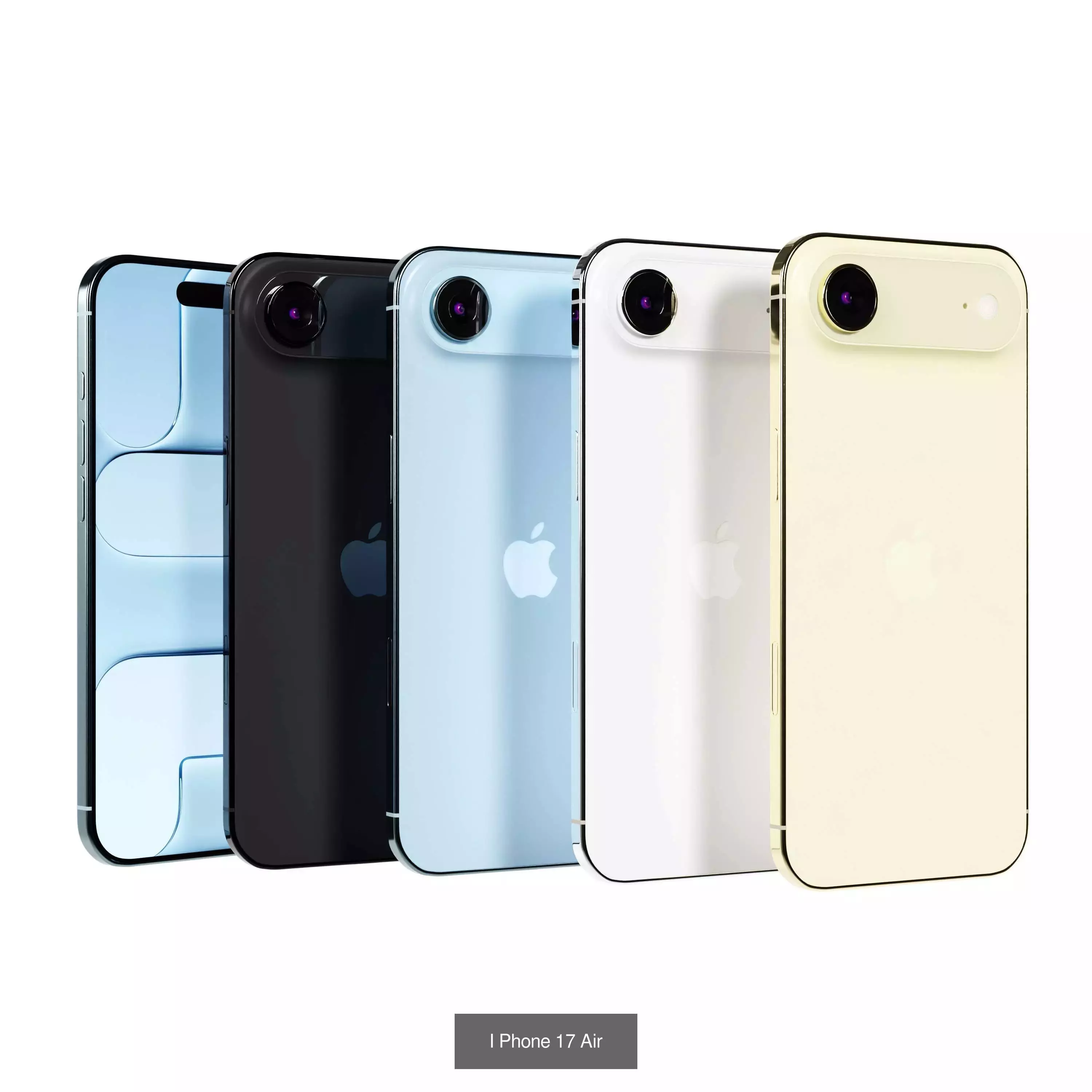 I Phone 17 Series 3D Model Collection_3