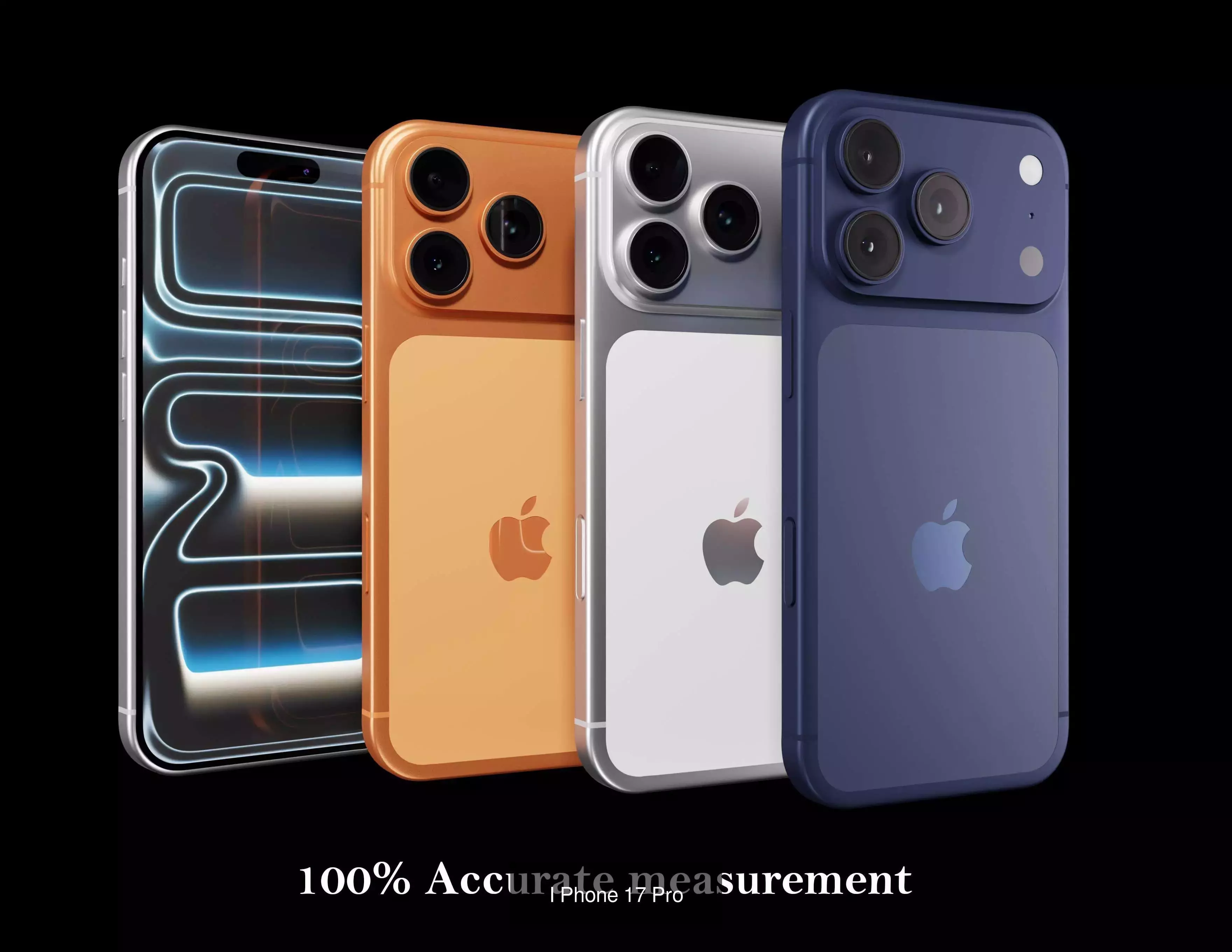 I Phone 17 Series 3D Model Collection_2