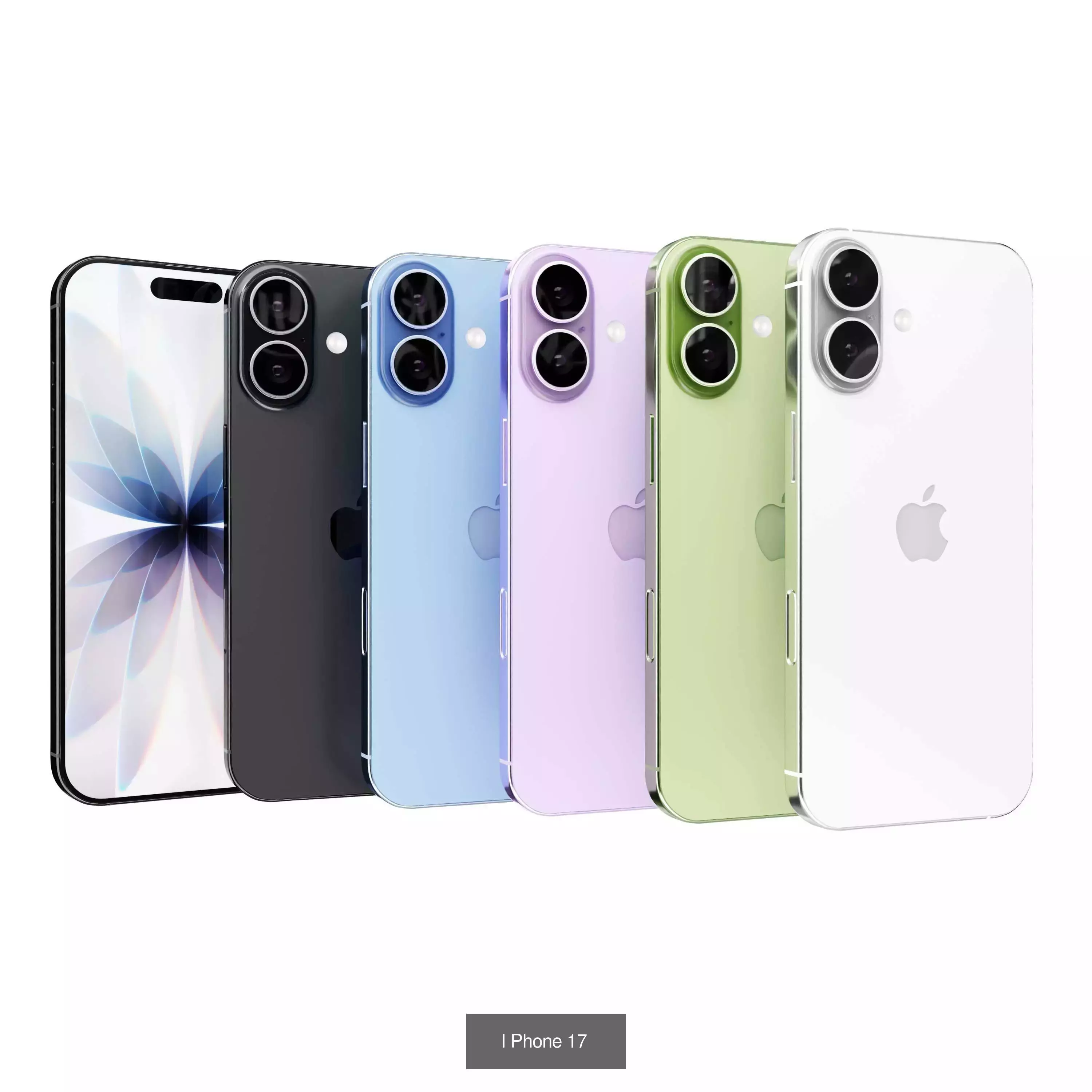 I Phone 17 Series 3D Model Collection_4