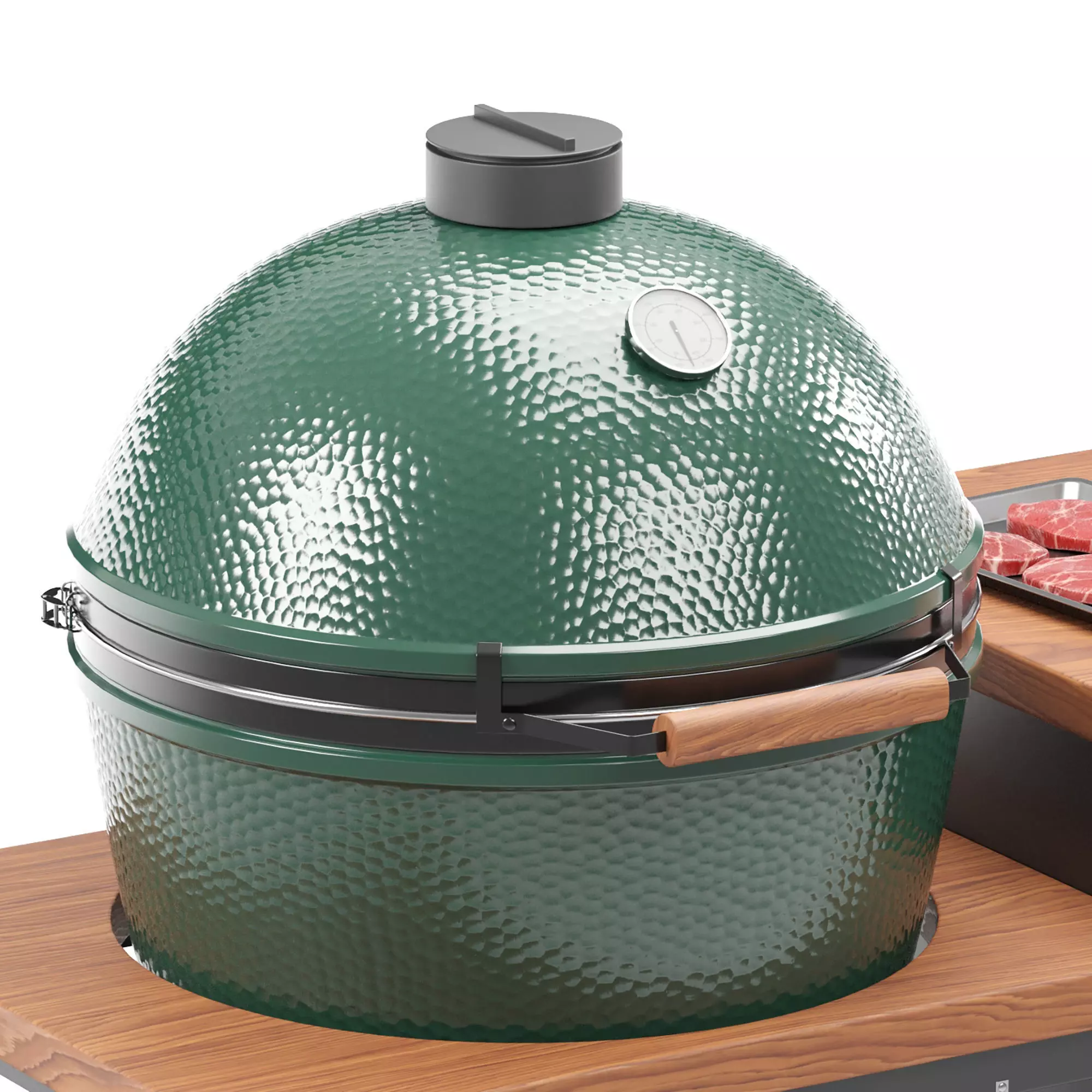 Outdoor BBQ 3D model_2