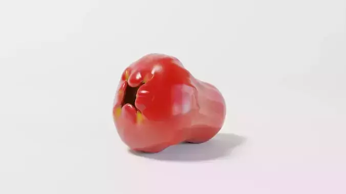 Wax Apple 3D model