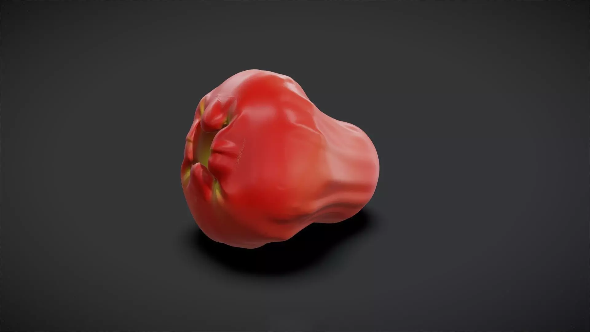 Wax Apple 3D model_1