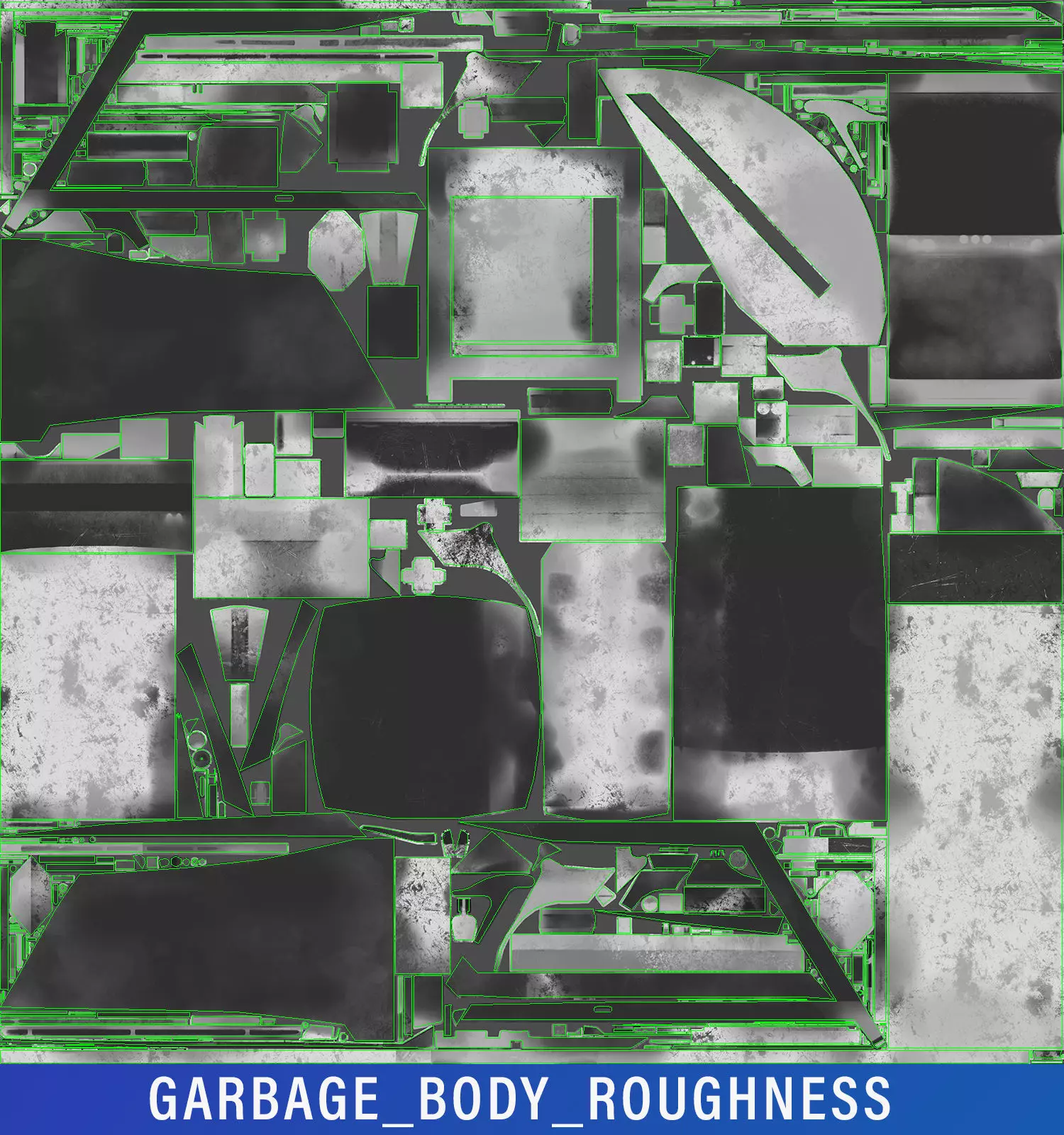 Freightliner M2 106 Garbage truck Low-poly 3D model_52