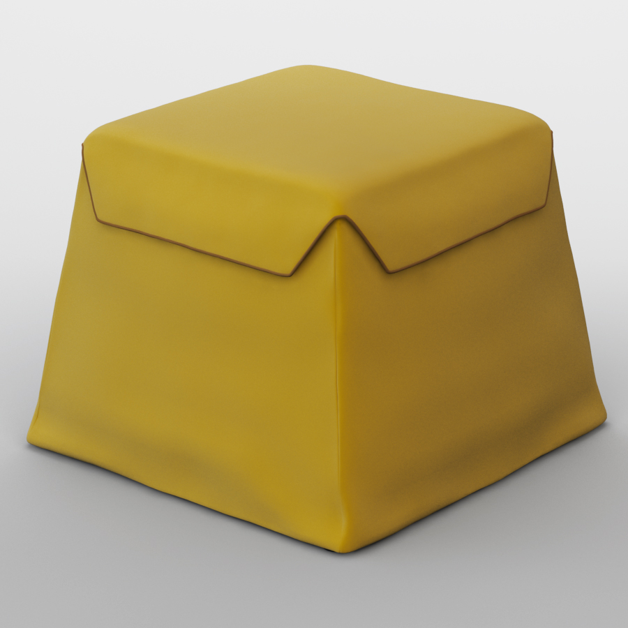Airnova Airnova Contemporaneo POUF 3D model_3
