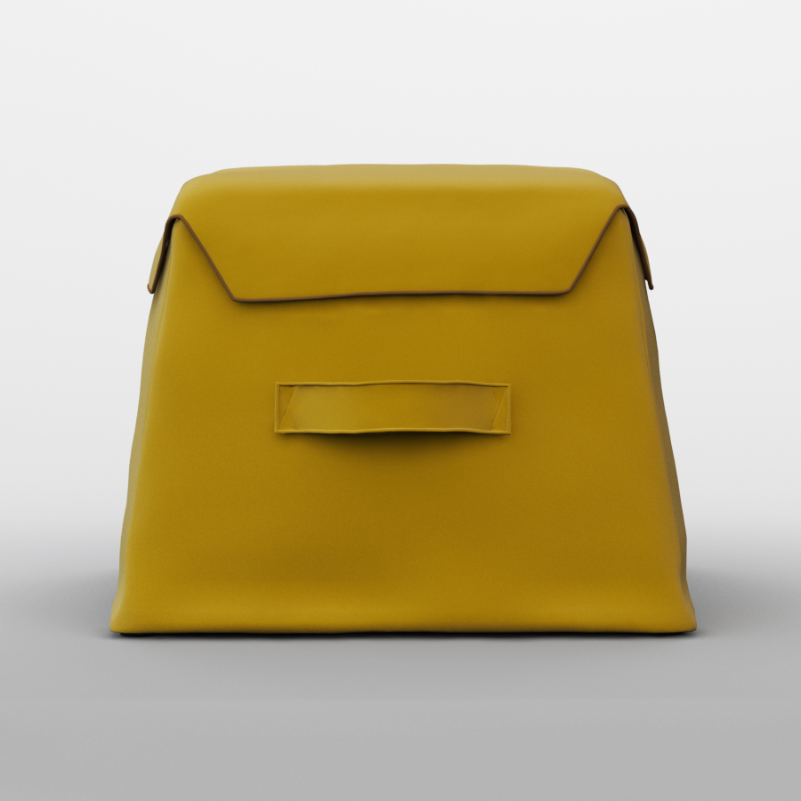 Airnova Airnova Contemporaneo POUF 3D model_1