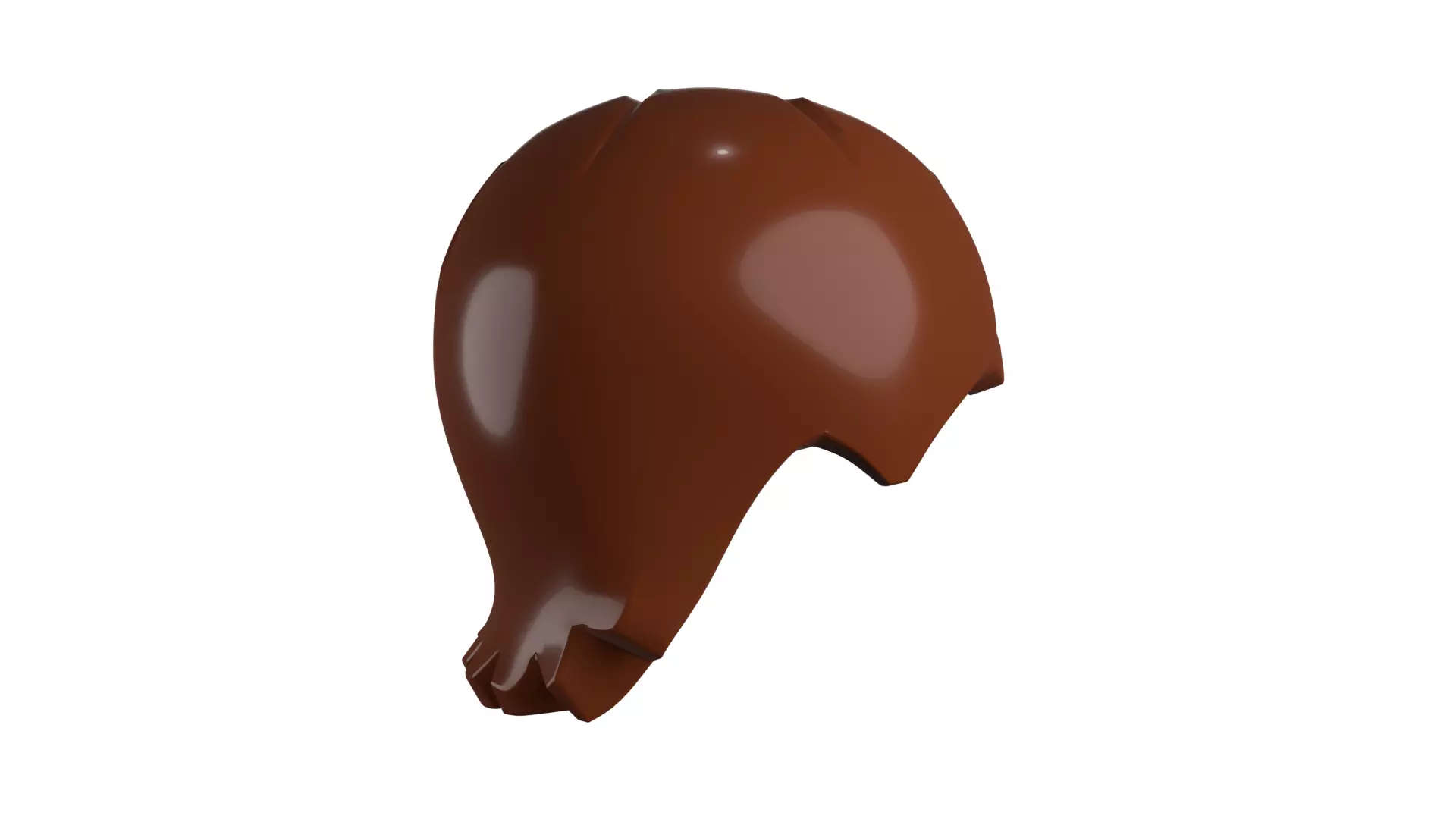 Custom3Dprint Minifigure Accessory - Minifigure Hair S2 - 042 3D print model_4