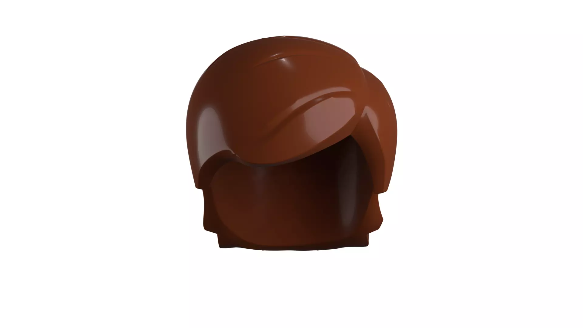 Custom3Dprint Minifigure Accessory - Minifigure Hair S2 - 042 3D print model_13