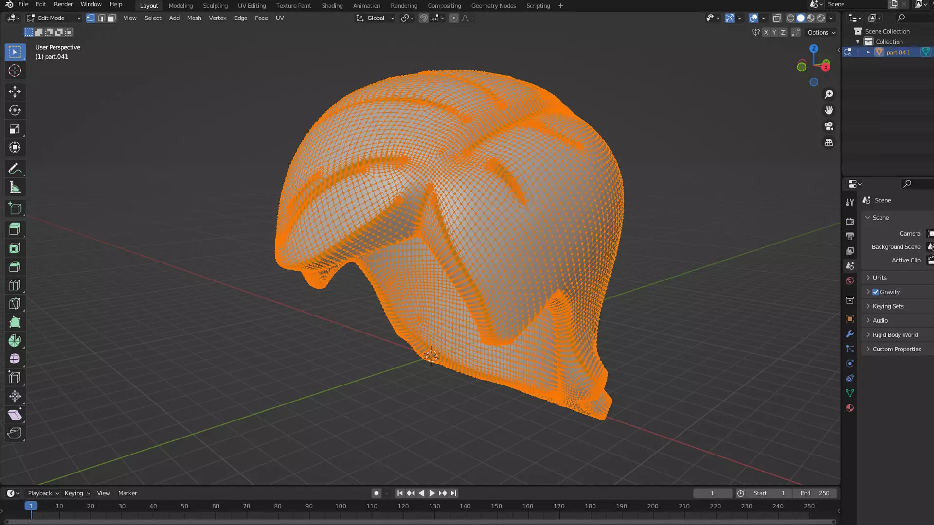 Custom3Dprint Minifigure Accessory - Minifigure Hair S2 - 042 3D print model_1