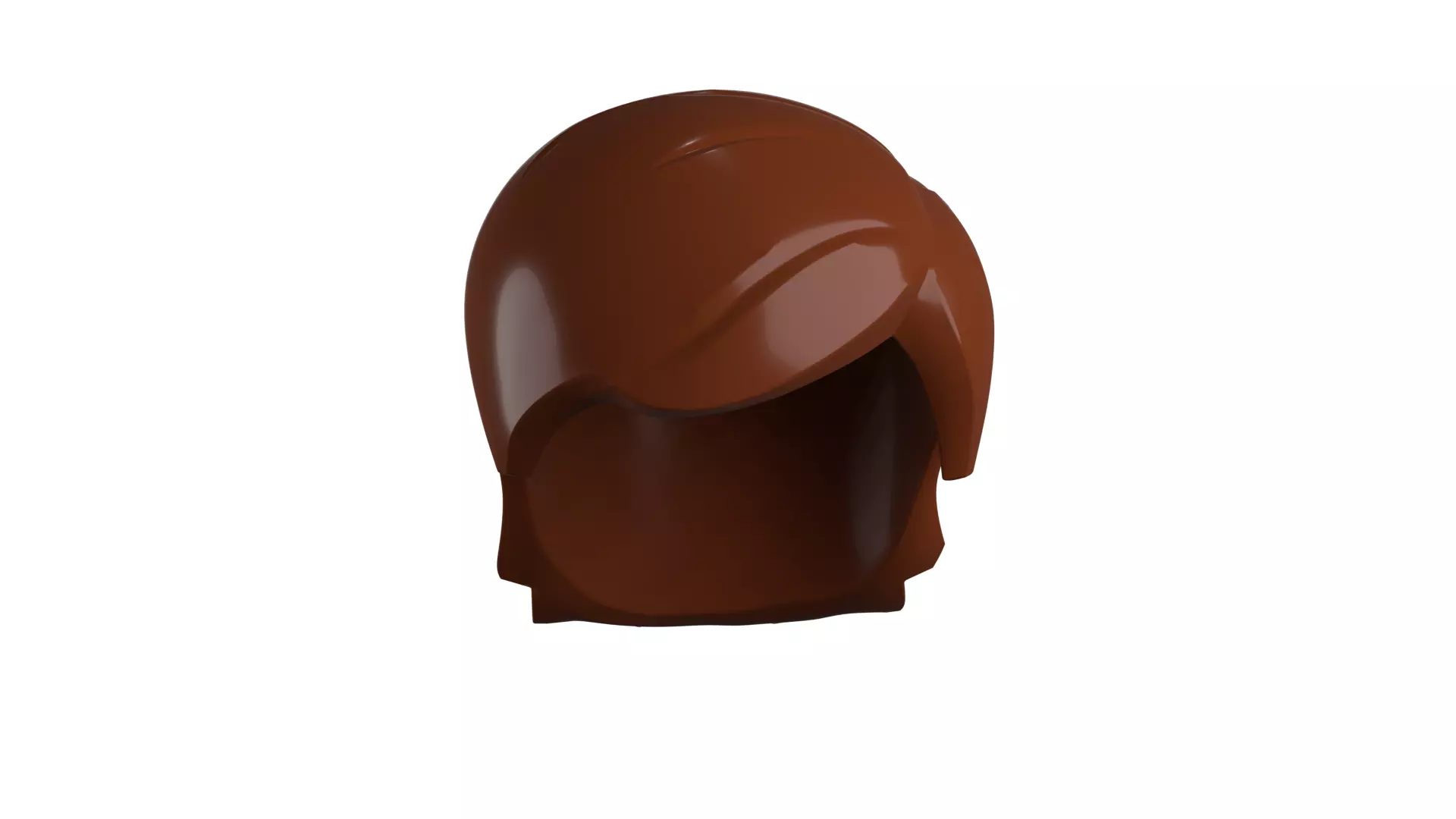Custom3Dprint Minifigure Accessory - Minifigure Hair S2 - 042 3D print model_7