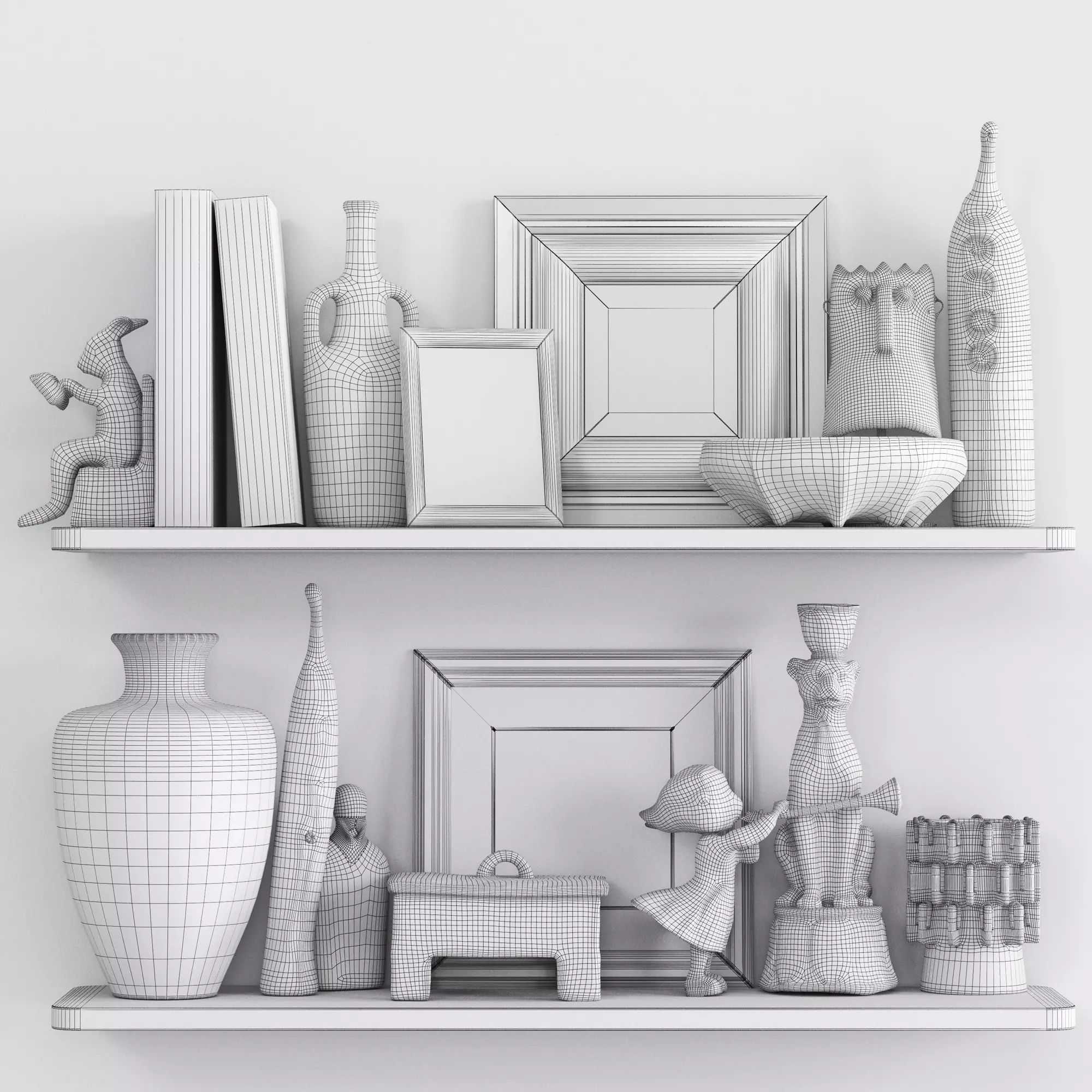 Decorative Set 3D model_12