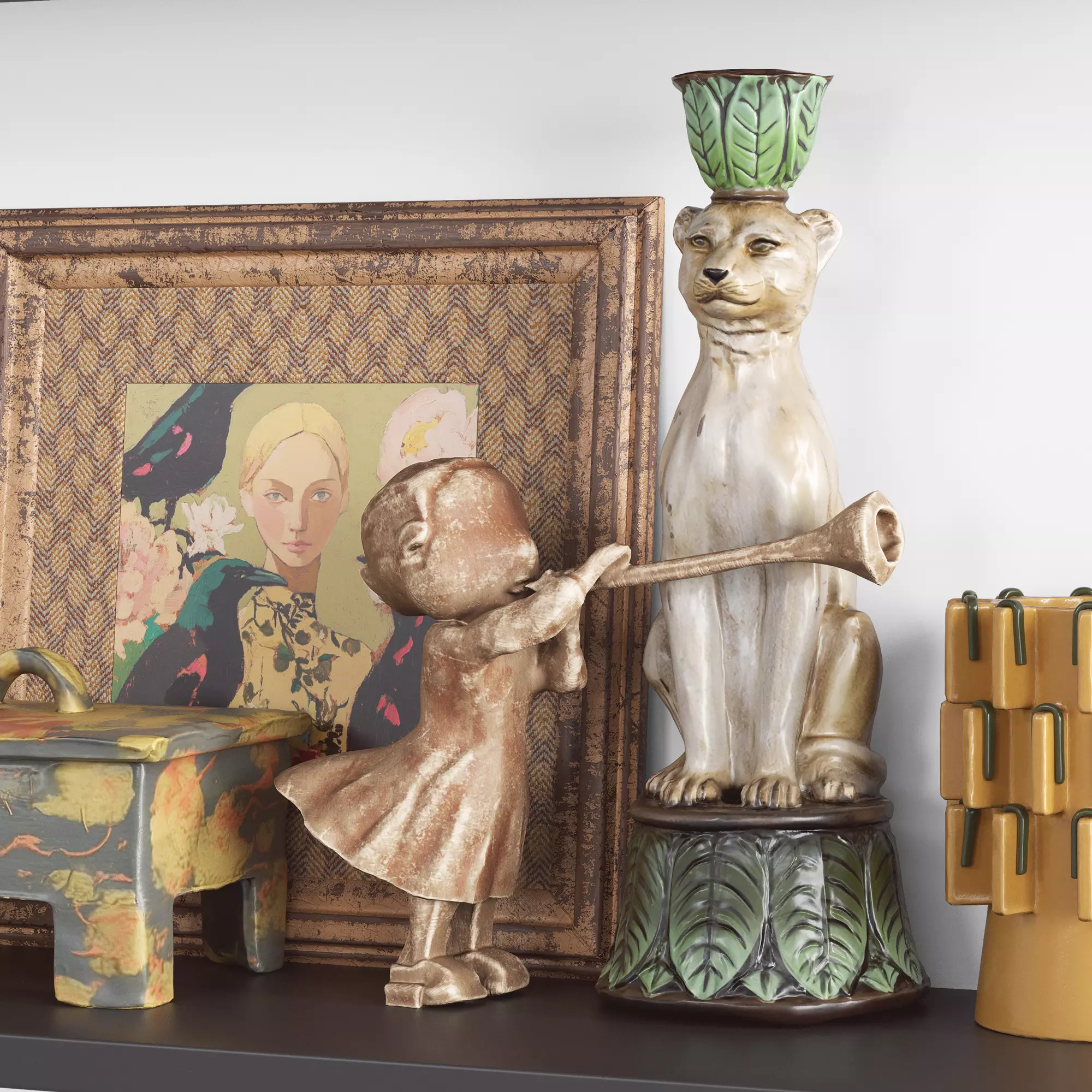 Decorative Set 3D model_8