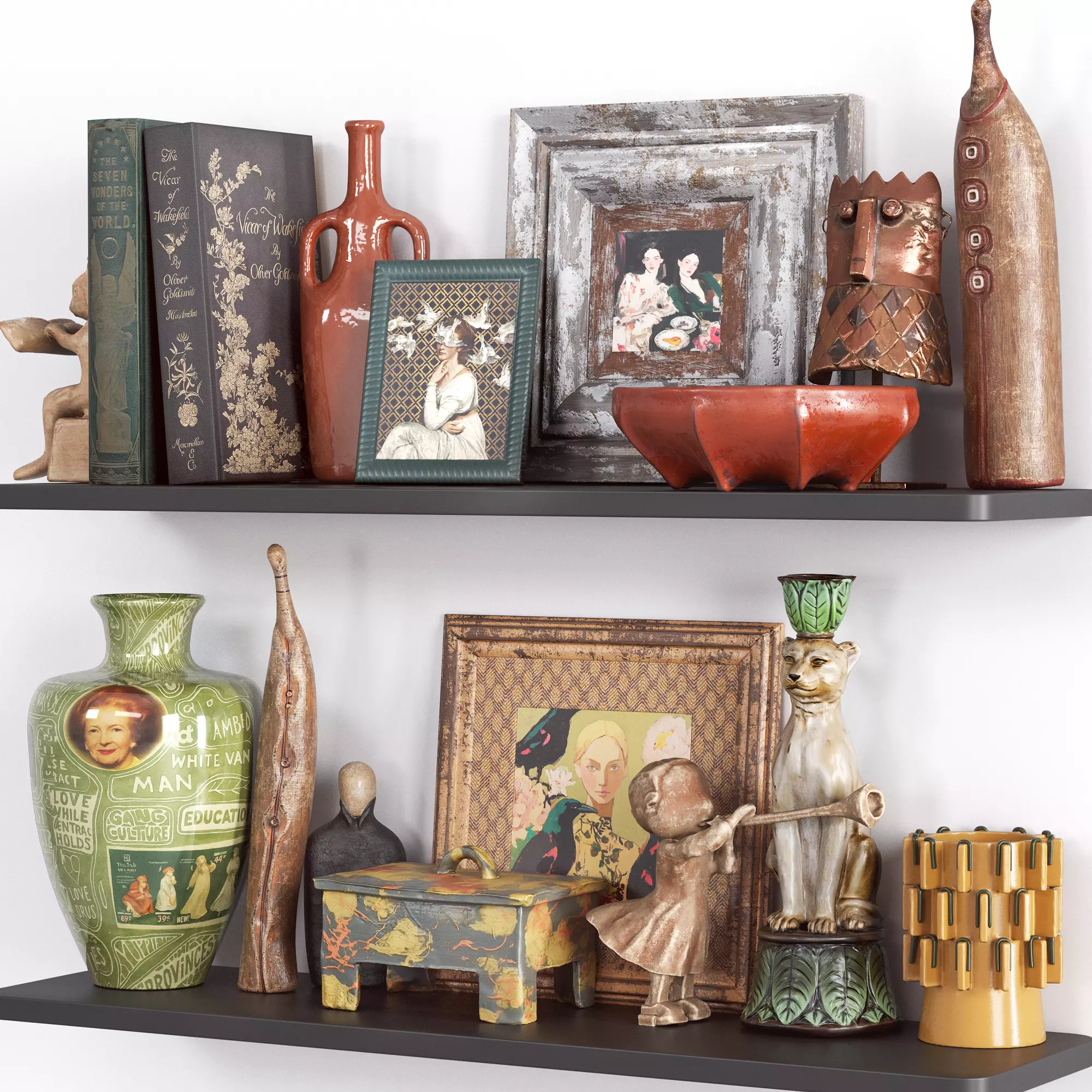 Decorative Set 3D model_9