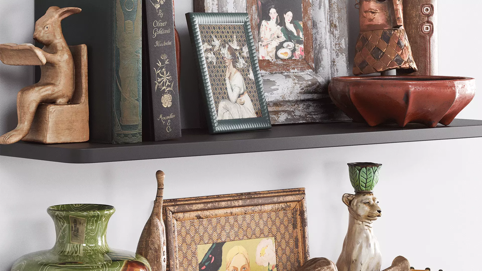 Decorative Set 3D model_4