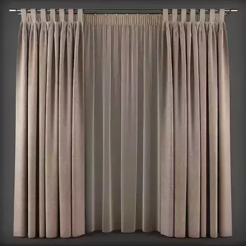 Curtain 3D model 213