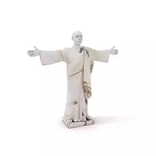 Buddhist Monk Statue model pack