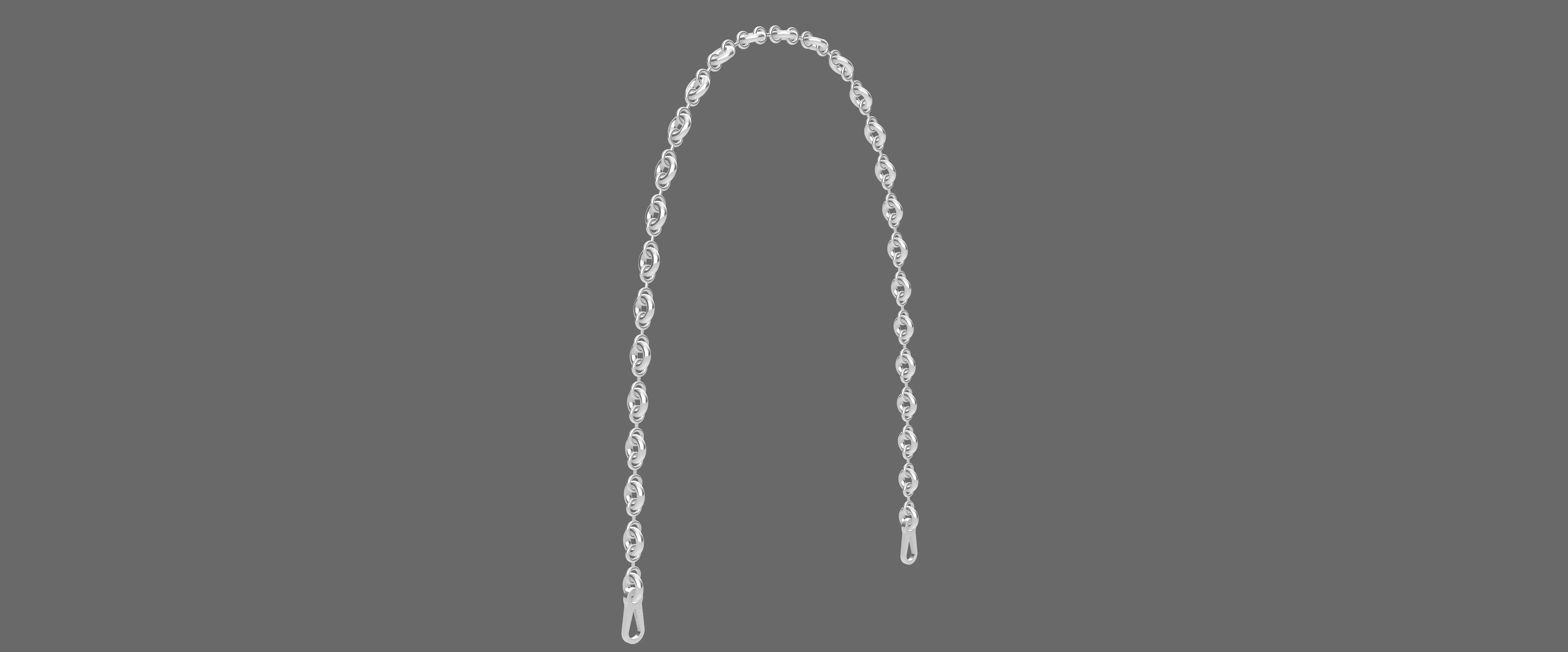 Round Style Bag Chain Straps 3D print model_4