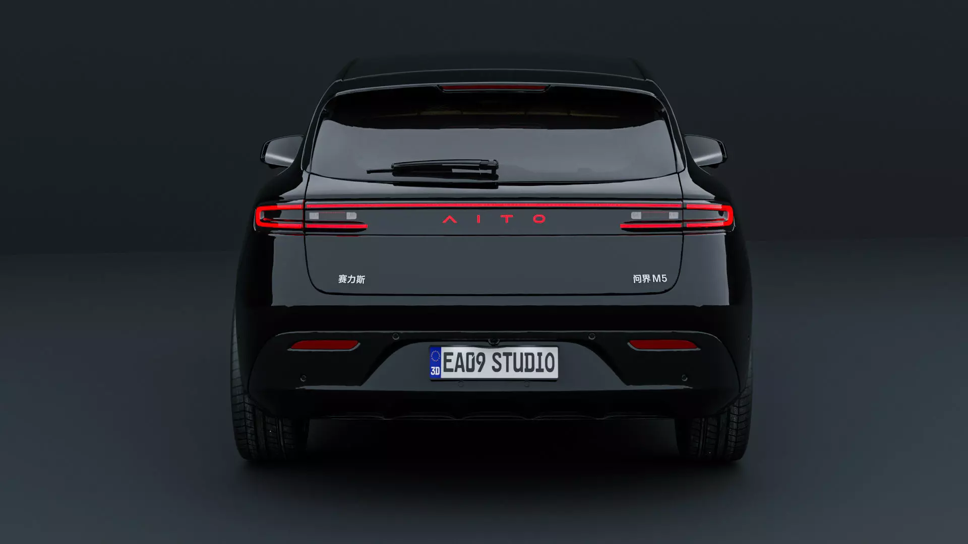 2025 HUAWEI AITO M5 PHEV 3D model_7