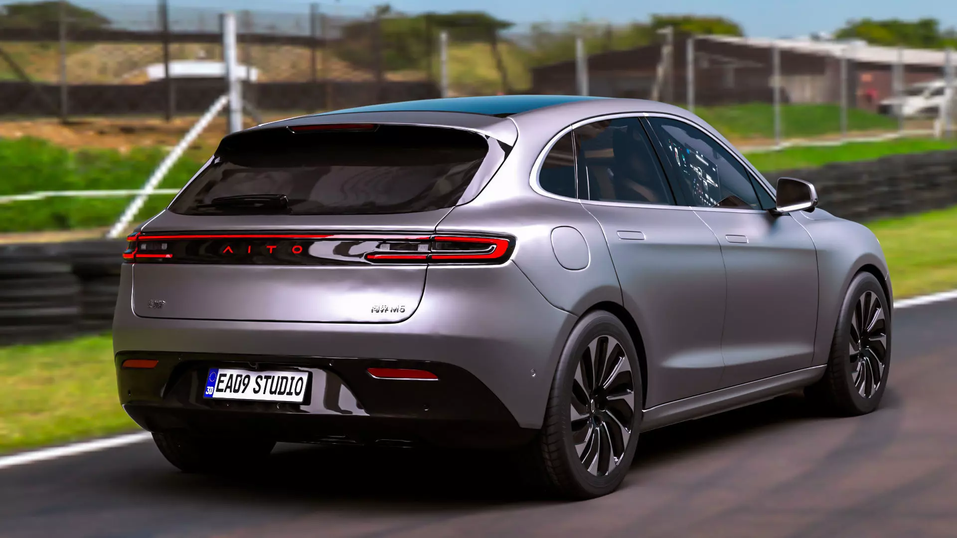 2025 HUAWEI AITO M5 PHEV 3D model_1