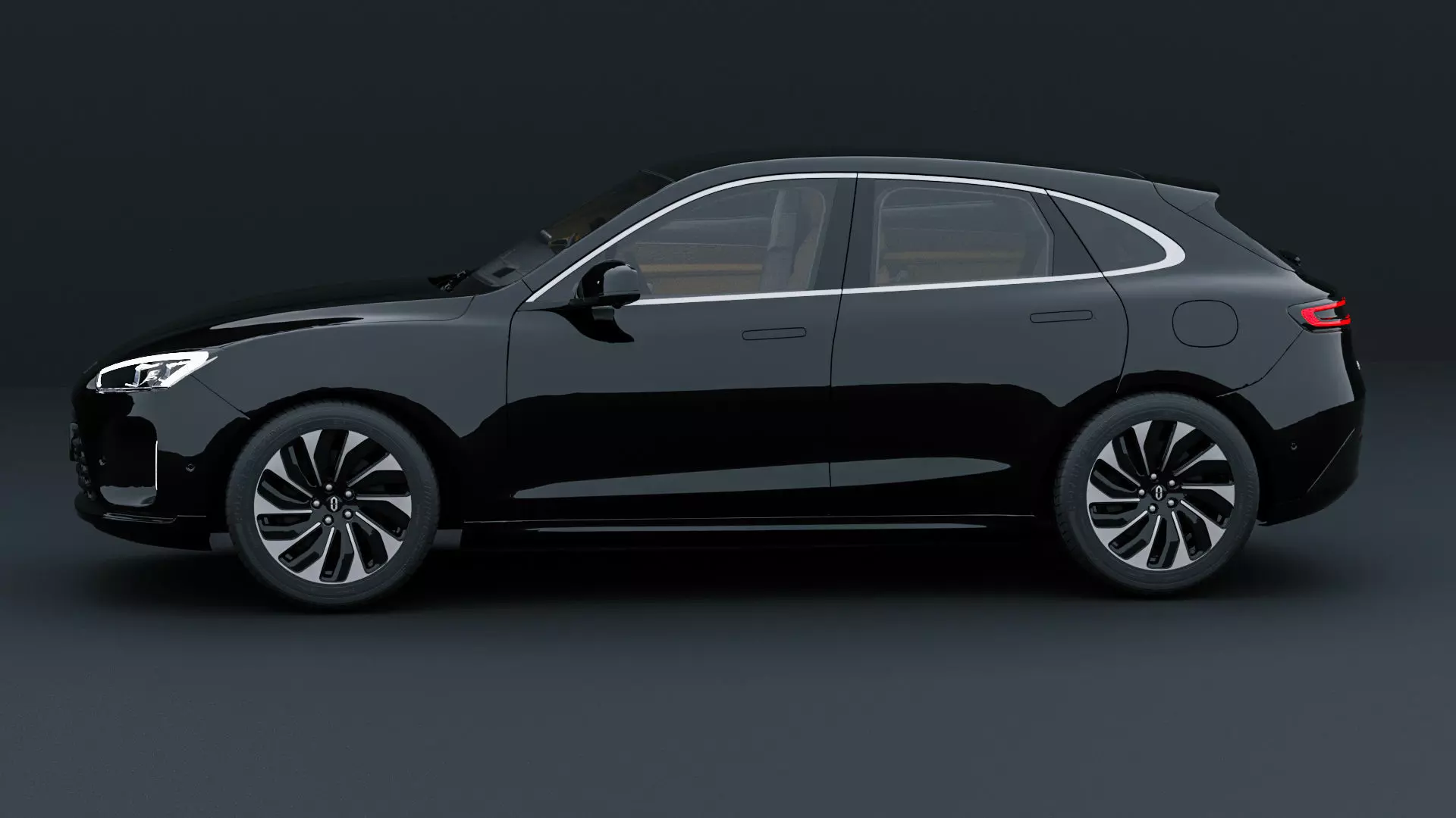 2025 HUAWEI AITO M5 PHEV 3D model_8