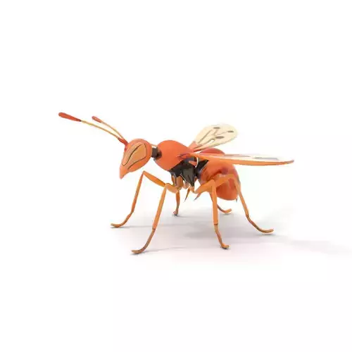 Copper Insect Drone model pack Low-poly 3D model Copper Insect Drone model pack Low-poly 3D model