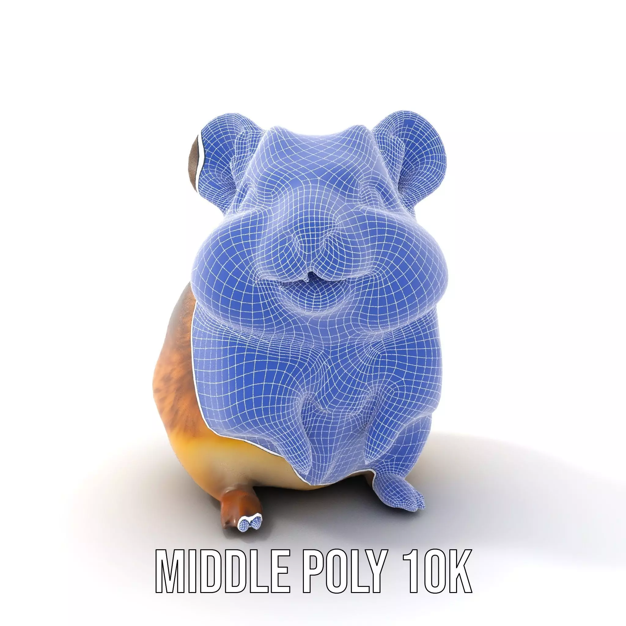 Cute Hamster Character model pack Low-poly 3D model_18