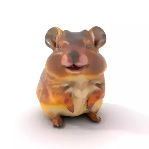 Cute Hamster Character model pack