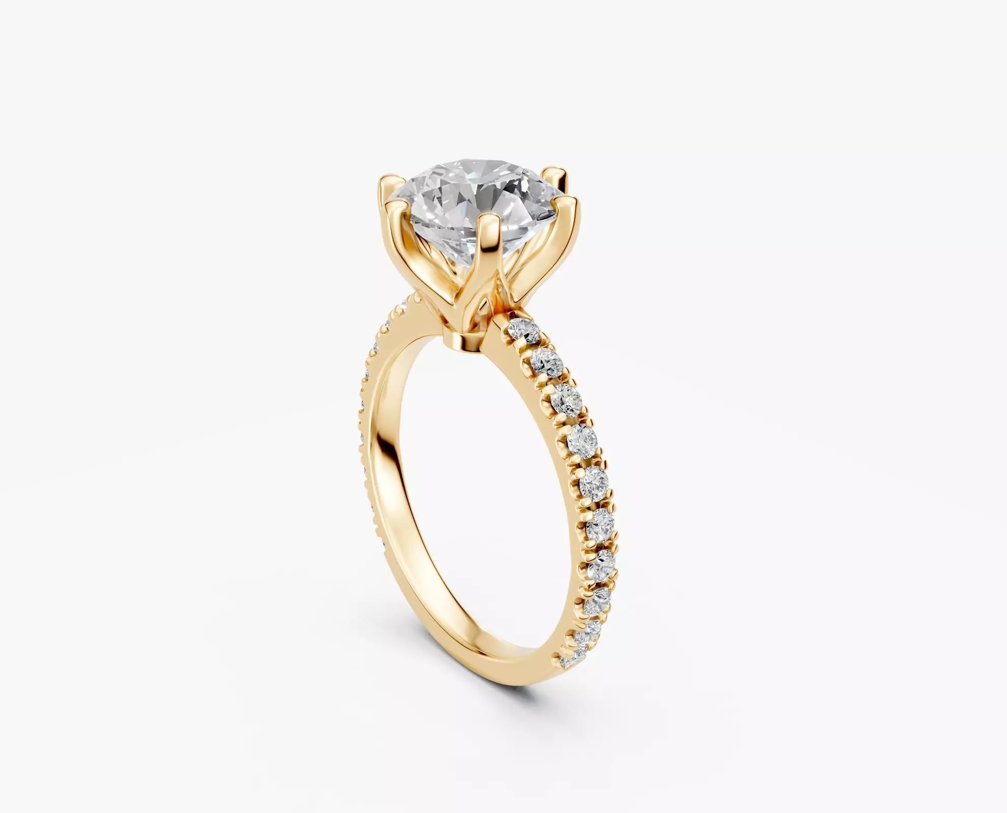 ZKR02 ENGAGEMENTRING  3D print model_2