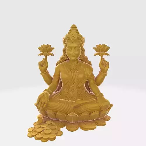 Lakshmi Pendant 1