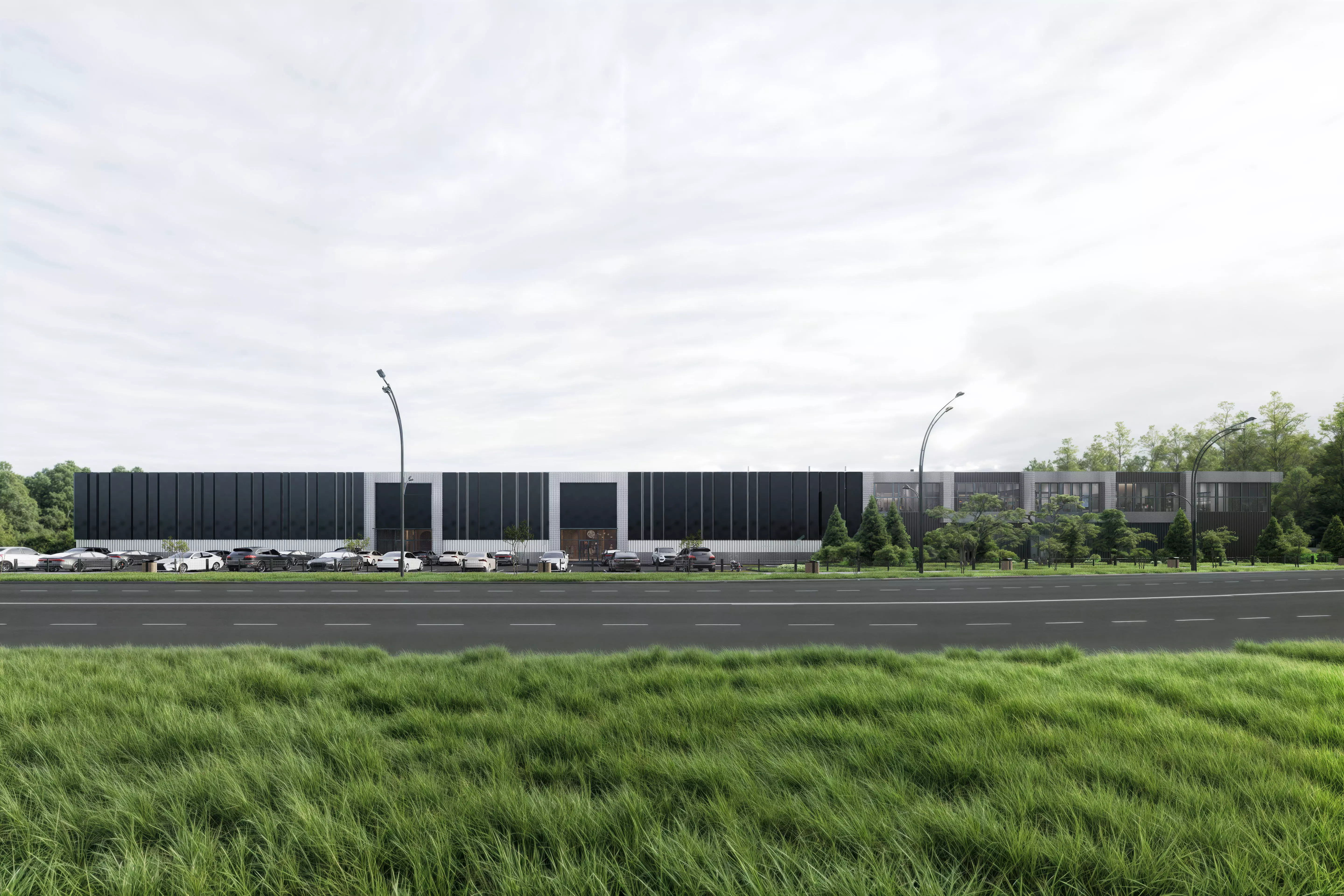 Factory SketchUp and D5 3D model_1