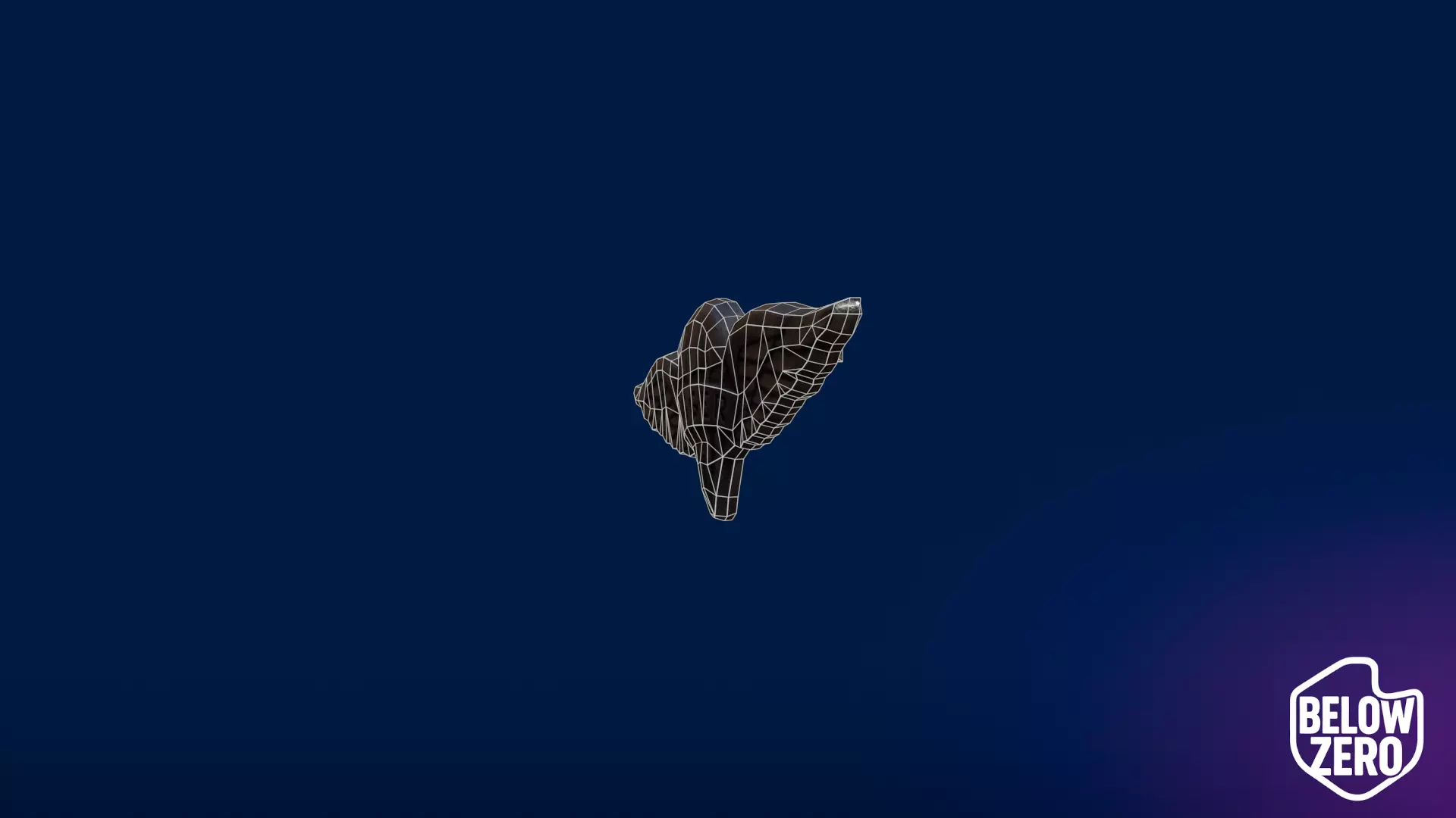 Paratrooper Rigger Wings Badge Low-poly 3D model_4