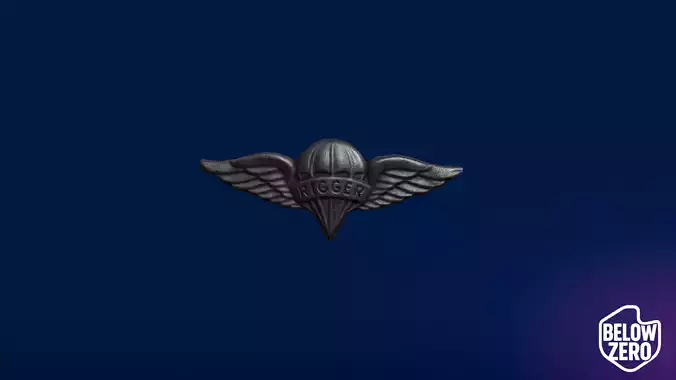 Paratrooper Rigger Wings Badge