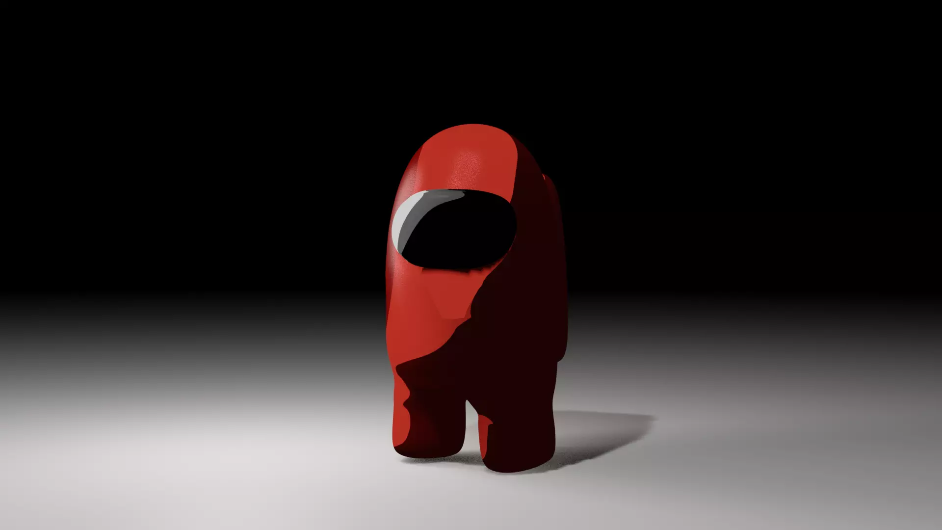 Among us character Free low-poly 3D model_0