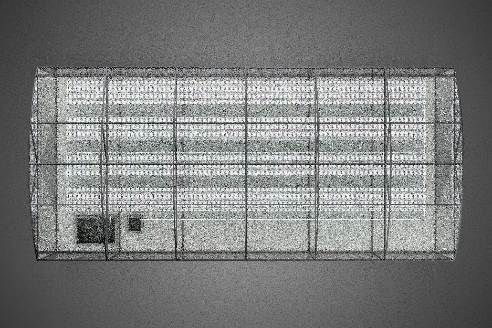 GREENHOUSE PLANT FARM CULTIVATION AEROPONIC HYDROPONIC GARDEN 3D model_9