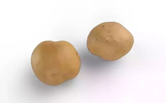 Patato M02 Low-poly 3D model